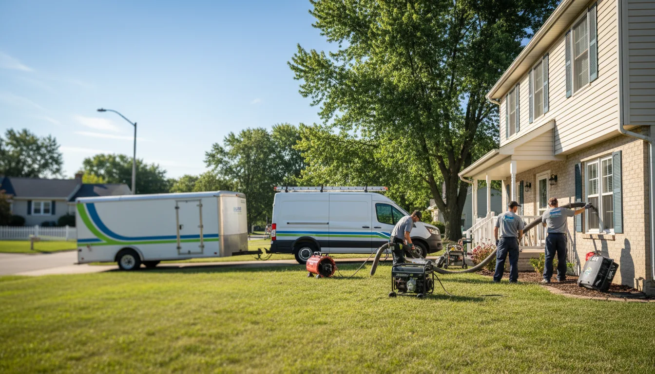 Flooded Basement Restoration And Cleanup With Repair in Winside, NE near me